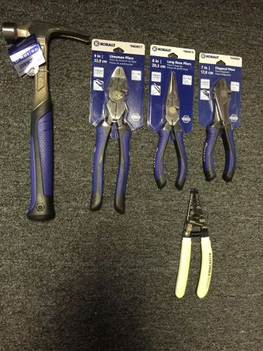 LOT OF 5: BRAND NEW KOBALT &amp; Klein Electrical Tools