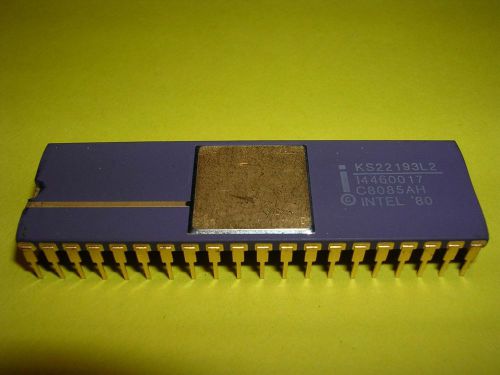 Intel C8085AH (C8085, C8085A) - Purple Ceramic - Very Rare - Type 3
