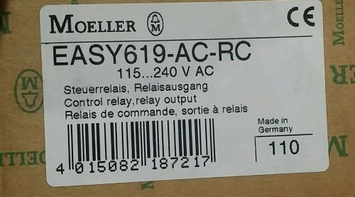MOELLER EASY 619-AC-RC CONTROL RELAY NEW
