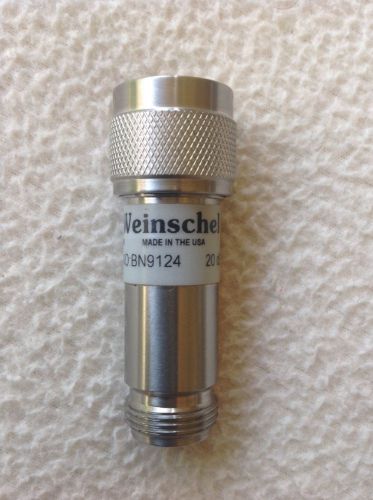 MCE / Weinschel Model 1 20 dB Attenuator 1-20
