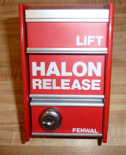 Fenwal Fire Alarm Pull Station 29-320000-286 non-coded no Key Halon Release