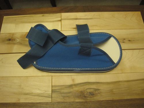 Medical surgical case open toe boot supplies 1438 1440 medium - large ? velcro for sale