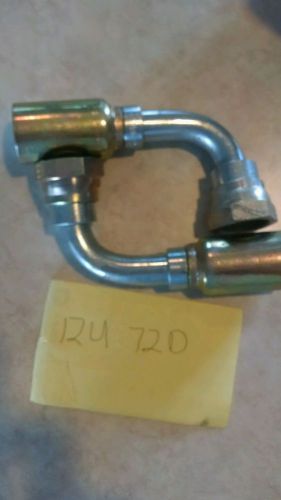 12u-72d weatherhead swivel fittings. 3/4 hose m30x2.0 female threads. 2 pc lot for sale