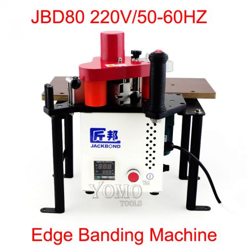 woodworking JBD80 hot-melt portable edgebanding machine manual edge bander 220V