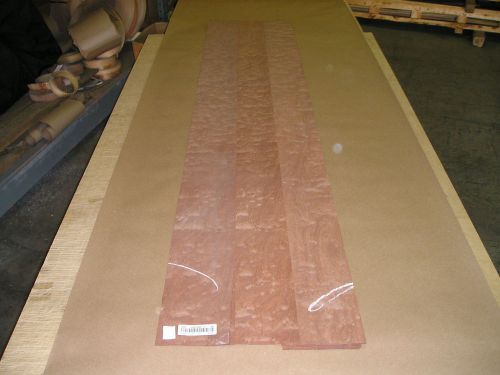 Sapele Pommele Wood Veneer. 6 x 72, 10 Sheets.