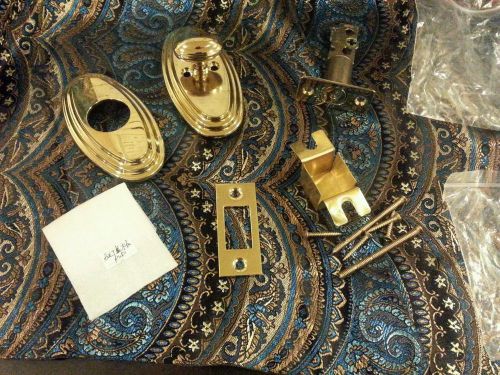 Yale brass deadbolt door lock ovalatte 2881vpo5 no key