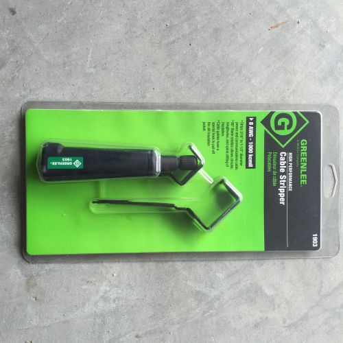 Greenlee High Performance Cable Stripper #1903