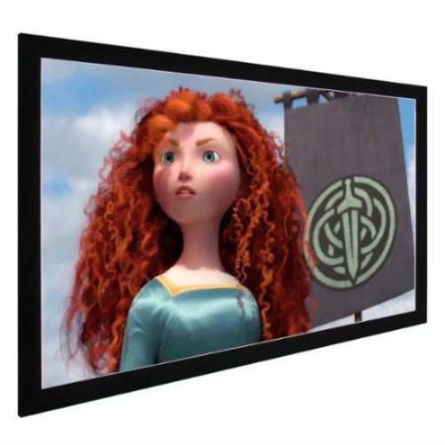 New 100&#034; HD 16:9 Projector Fixed Frame Projection Screen 3&#034; Aluminum-87 X 49 &#034; !
