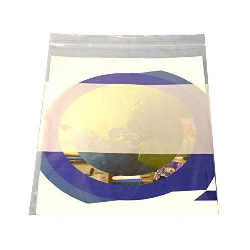 3&#034; x 4&#034; 2 Mil Zip Lock Bags with White Block, Case of 1000