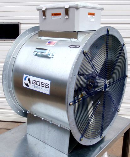 Boss ventilation axial aeration fan - 24&#034;, 7.5hp, 3600 rpm for sale