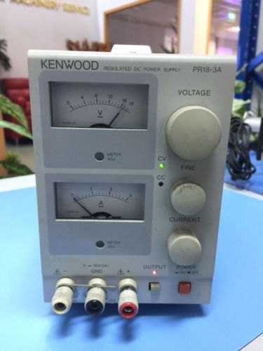 Kenwood Regulated DC Power Supply PR18-3A