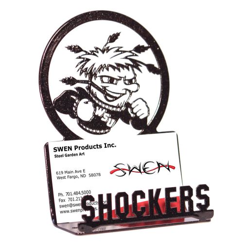SWEN Products WICHITA STATE SHOCKERS Metal Business Card Holder