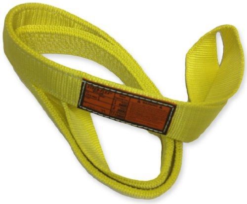 Stren-Flex EET2-902-8 Type 4 Heavy Duty Nylon Twisted Eye and Eye Web Sling, 2