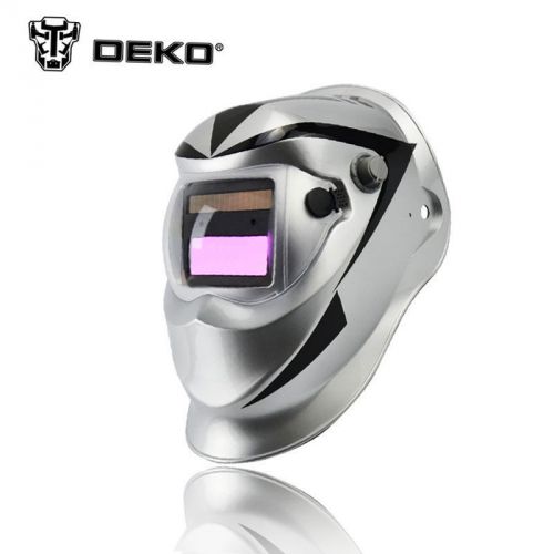 DEKO SI&amp;BL Auto Darkening Solar Welding Helmet Arc Tig MIG Certified Welder Mask