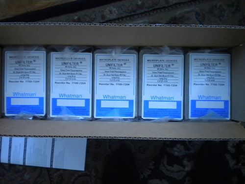 Whatman 7700-7204 Microplate Devices unifilter 96wells,2ml lot of 25