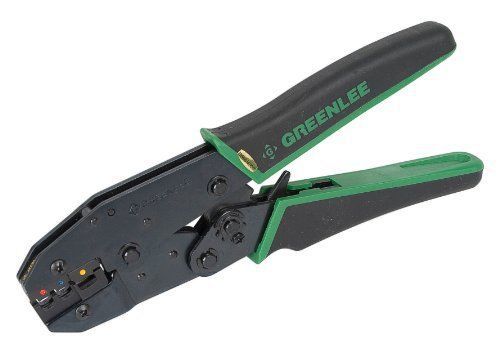 Greenlee 45501 kwik cycle crimp frame, 9-inch with interchangeable die set 45570 for sale