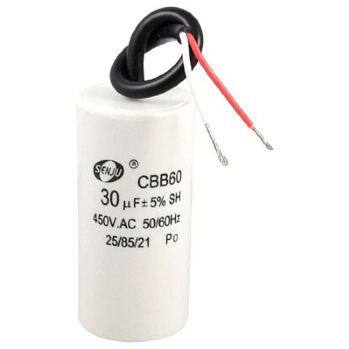 Connector equipment 2-wired cord 450vac 50/60hz motor run capacitor replacement for sale