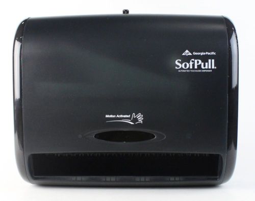 GEORGIA PACIFIC SofPull 5842514 Black Paper Towel Dispenser