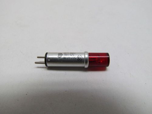 Dialight dialco 507-4538-1531-610 125volts 10 watts 47k red indicator light bulb for sale