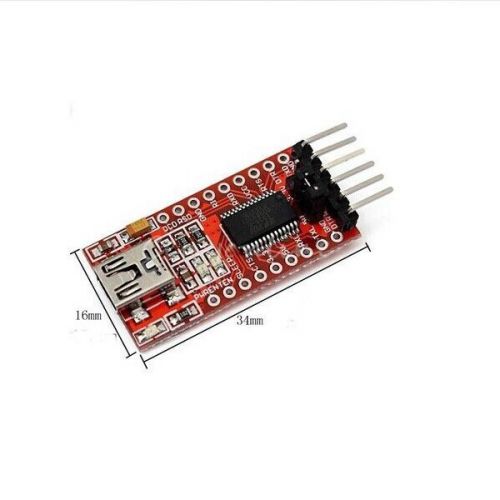 FT232RL FTDI 3.3V 5.5V USB to TTL Serial Adapter Module for Arduino Mini Port