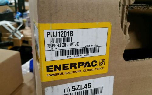 New Enerpac PUJ-1201B hydraulic economy electric pump