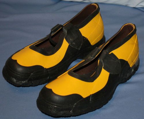 Super dielectric servus slip on shoes galoshes sz 10 electrical hazard lineman for sale