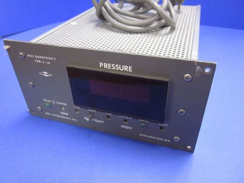 MKS PDR-C-1A Baratron Digital Power Supply Readout , PS/DVM