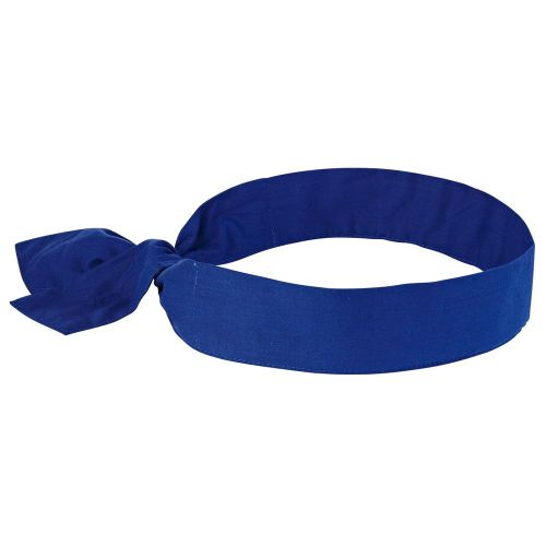 New -Ergodyne Chill Its -  Blue Cooling Bandana for Heat Relief