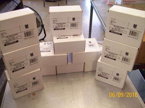 LOT OF 13 BOXES ISANTA FINE WIRE STAPLE 1/2&#034;- 3/8&#034; BOSTITCH  EB-SHCR-5019-10