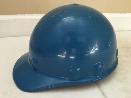 Fibre metal superlectric construction hard hat skullgard 1971 ansi cert blue usa for sale
