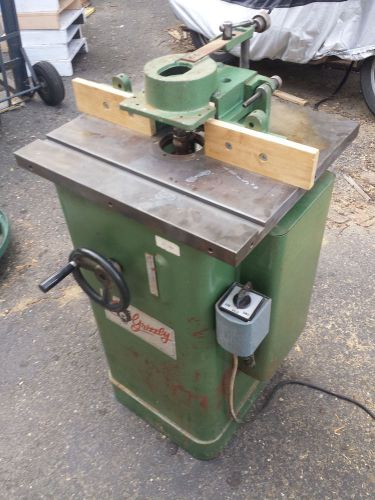 Grizzly shaper w/misc cutters for sale