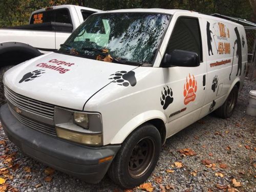 2000 chevy astro carpet cleaning van with hydramaster truck mount carpet cleaner for sale