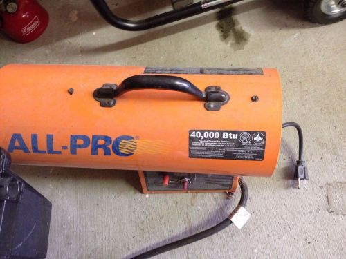 All pro heater for sale