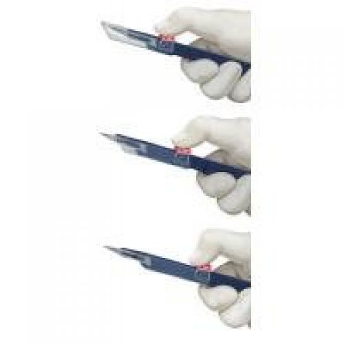 Feather 2980#11 Safeshield Disposable Sterile Scalpel, #11 (Pack of 10)