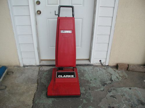 Red Clarke Commercial Vacuum. Model 577 georgia 30135
