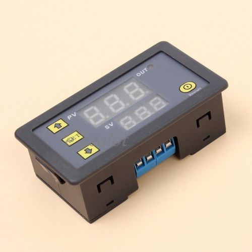 Upgrade Cycle Timer Delay Dual Display 12V Functions Setting Relay Module