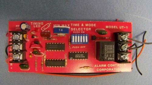 Alarm controls corporation model ut-1 module card (red) (c3) for sale
