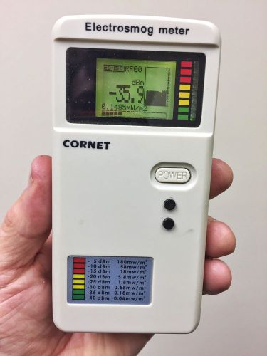 Cornet ed-15 emf rf radiation electrosmog meter 100mhz-3ghz ed15c made in usa for sale