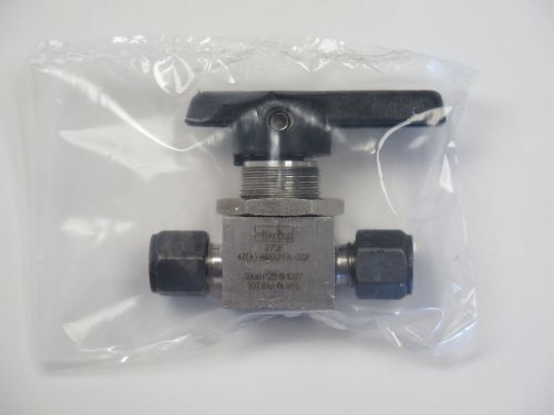 Ball valve parker mb series 4z(a)-mb6lpfa-ssp for sale