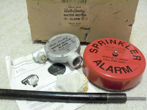 New &#034;Automatic&#034; Water Motor Alarm 168-200 for automatic sprinkler system