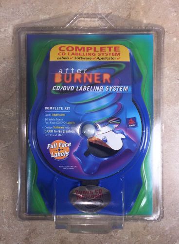 AVERY After Burner CD/DVD Labeling System and Design Software for PC or MAC