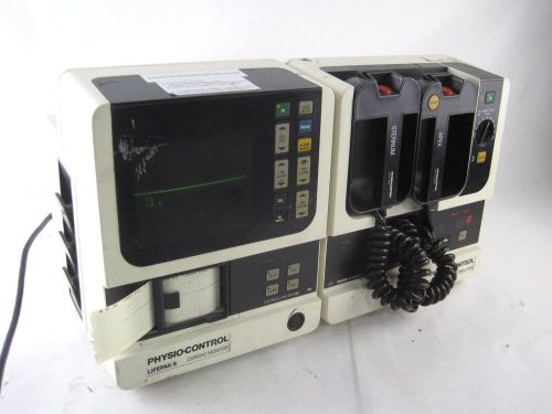 Physio-control lifepak 8 cardiac monitor+training dc defibrillator trainer for sale