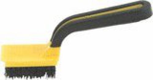 Hyde Tools 46804 Flexible Nylon Stripping Brush with Plastic Scraper and