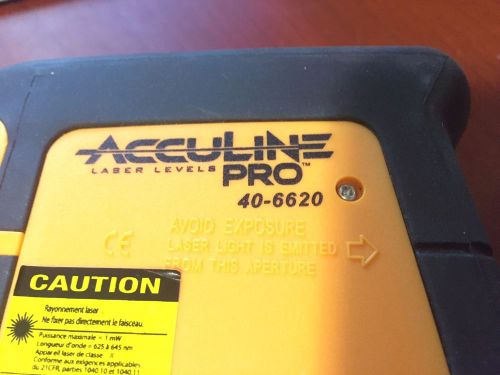 Johnson Acculine Pro Laser Level 40-6620