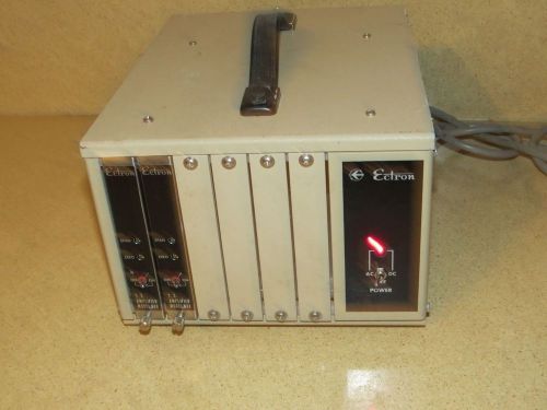 Ectron enclosure w/ two ectron tc amplifiers model 688 for sale