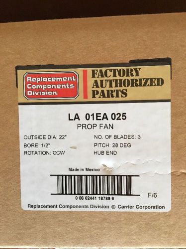 Factory Authorized Parts #LA01EA025 Prop Fan