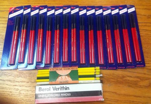 17 Pencils: 15 Pks Of Red/Blue And 2 Pks Of Assorted IP