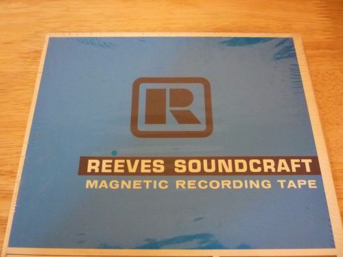 Magnetic Recording Tape Vintage 1/2 Mil Mylar Tensilized 3600&#039; TP36T REEVES