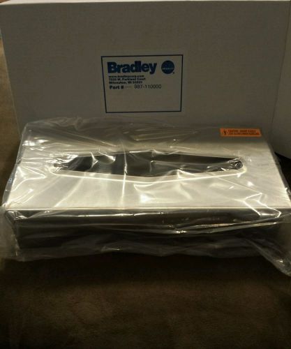 New bradley stainless steel glove or tissue dispenser part 987-110000 ambulance