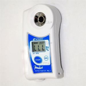 Handheld Pal-1 Digital Waterproof Brix Fruit Refractometer News 0.0 To 53.0% L